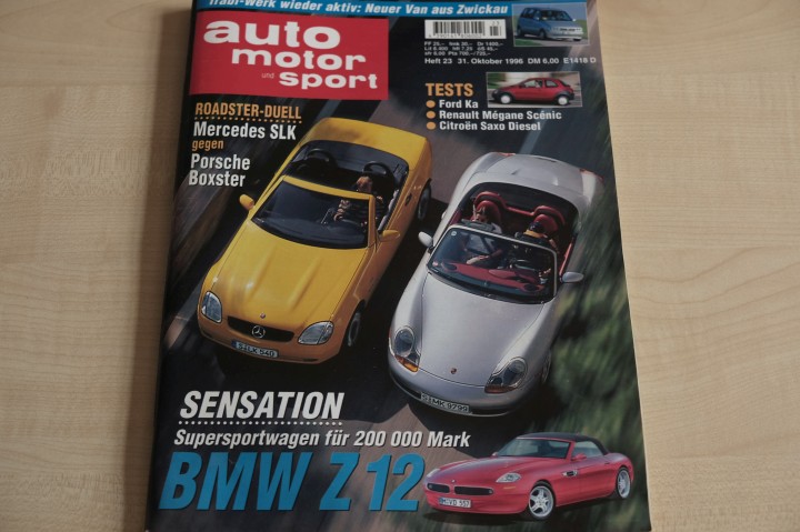 Auto Motor und Sport 23/1996